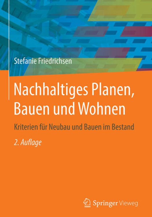Produktbild: Nachhaltiges Planen, Bauen und Wohnen