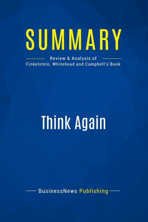 Produktbild: Summary: Think Again