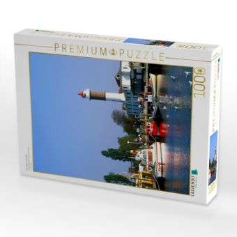 Produktbild: CALVENDO Puzzle Leuchtturm Insel Poel | 1000 Teile Lege-Gr&ouml;&szlig;e 64x48cm Foto-Puzzle f&uuml;r gl&uuml;ckliche Stunden