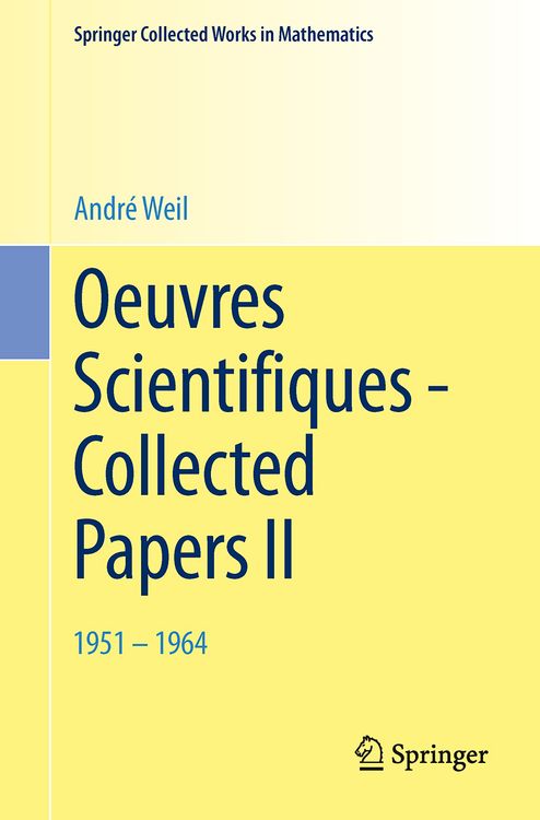 Produktbild: Oeuvres Scientifiques - Collected Papers II