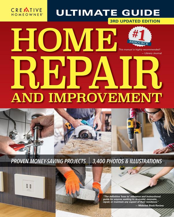Produktbild: Ultimate Guide to Home Repair and Improvement, 3rd Updated Edition