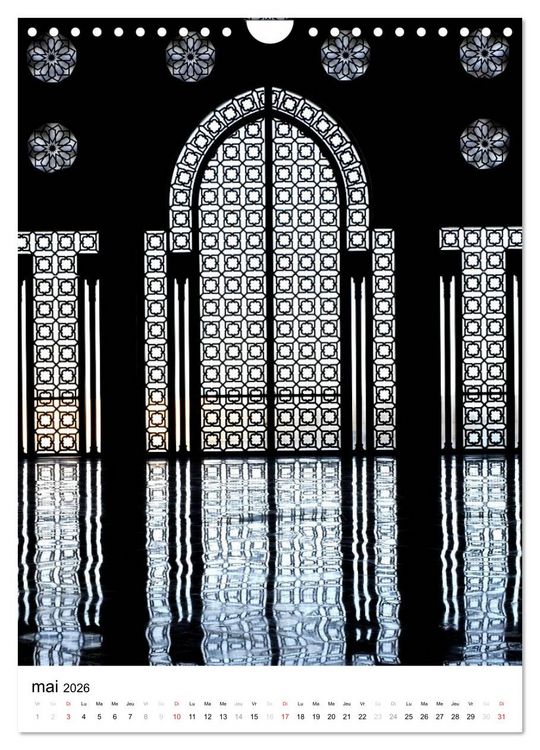 Produktbild: Portes du Maroc (Calendrier mural 2026 DIN A4 horizontal), CALVENDO calendrier mensuel