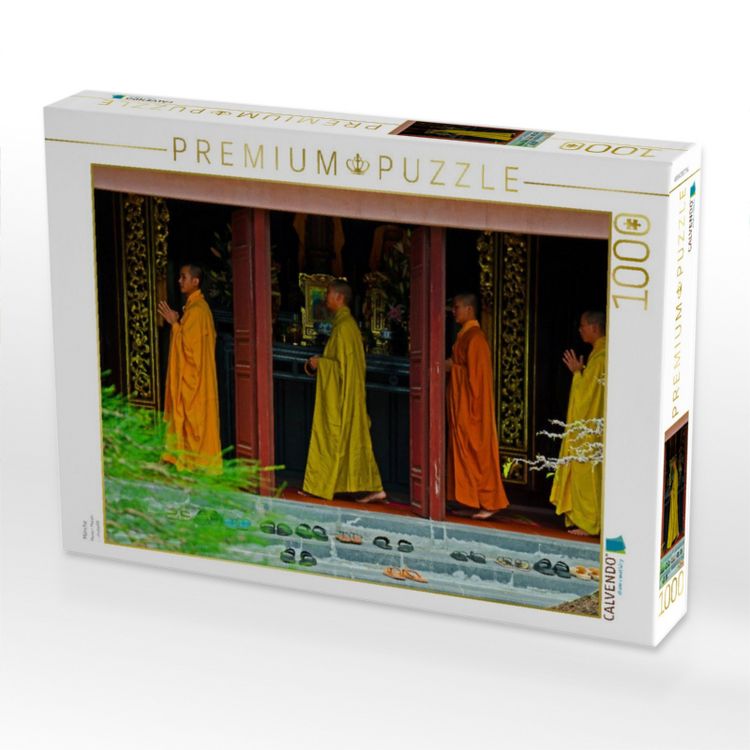 Produktbild: CALVENDO Puzzle M&ouml;nche | 1000 Teile Lege-Gr&ouml;&szlig;e 64x48cm Foto-Puzzle f&uuml;r gl&uuml;ckliche Stunden
