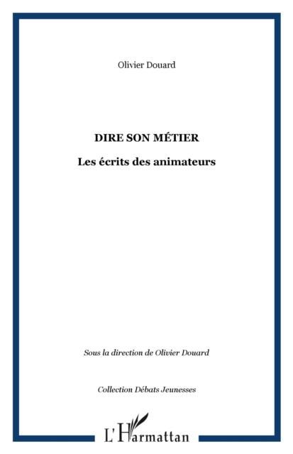 Produktbild: Dire son metier