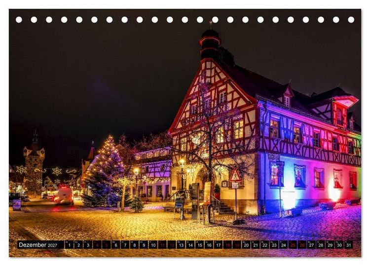Produktbild: Impressionen der Altstadt Herzogenaurach (Tischkalender 2027 DIN A5 quer), CALVENDO Monatskalender