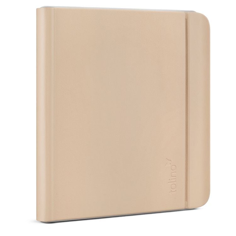 Produktbild: tolino vision color - stylus Sleepcover - Sand Beige / Grau