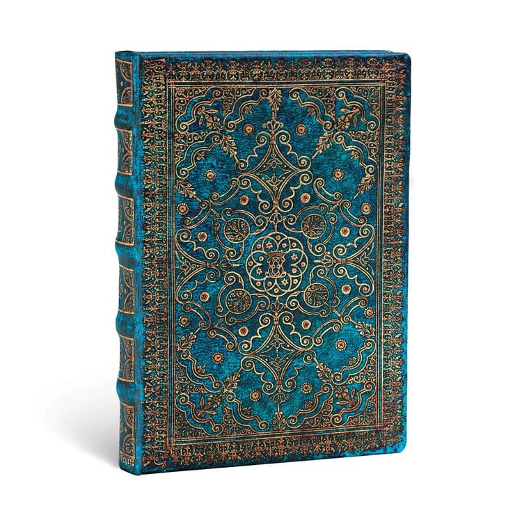 Produktbild: Hardcover Notizbuch Azurblau, Midi, Liniert