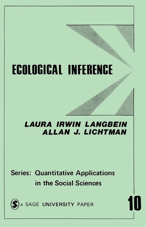 Produktbild: Ecological Inference