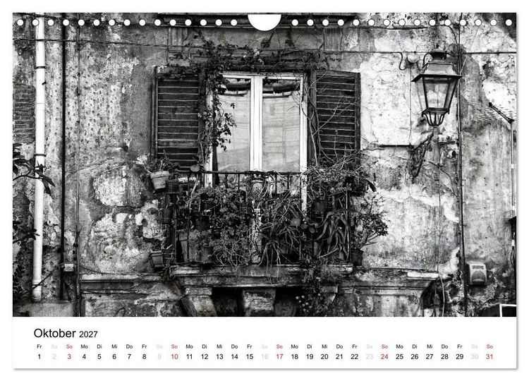 Produktbild: Silberstein portr&auml;tiert Palermo (Wandkalender 2027 DIN A4 quer), CALVENDO Monatskalender