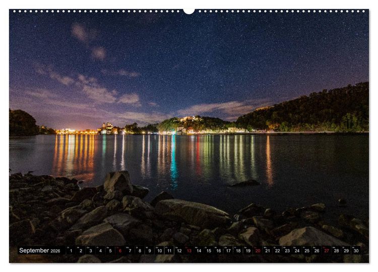 Produktbild: Passau - Die Dreifl&uuml;ssestadt (Wandkalender 2026 DIN A2 quer), CALVENDO Monatskalender