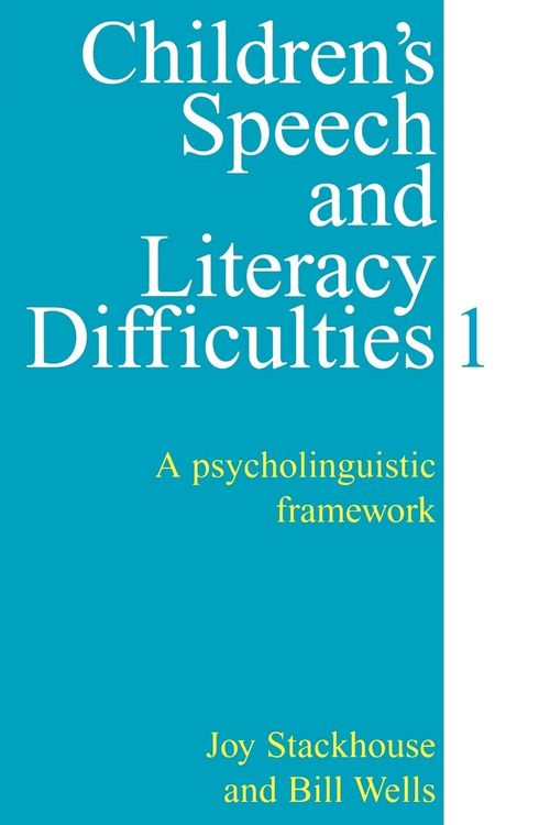 Produktbild: Children s Speech and Literacy Bk1