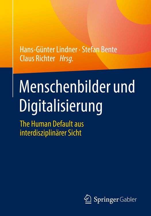 Produktbild: Menschenbilder und Digitalisierung