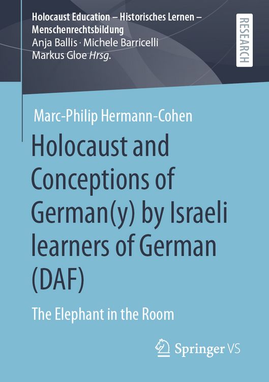 Produktbild: Holocaust and Conceptions of German(y) by Israeli learners of German (DAF)