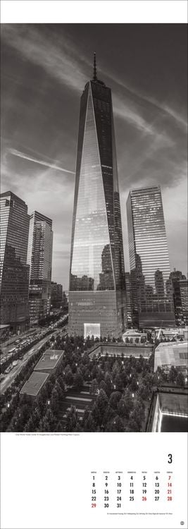 Produktbild: New York Vertical Kalender 2027