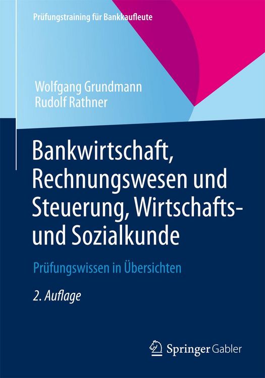 Produktbild: Bankwirtschaft, Rechnungswesen und Steuerung, Wirtschafts- und Sozialkunde