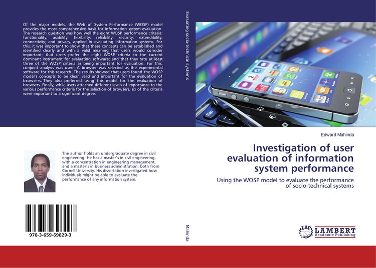 Produktbild: Investigation of user evaluation of information system performance
