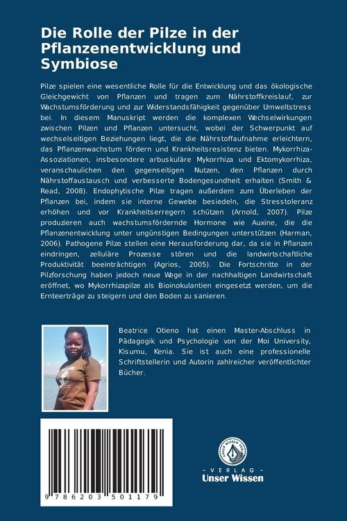 Produktbild: Die Rolle der Pilze in der Pflanzenentwicklung und Symbiose