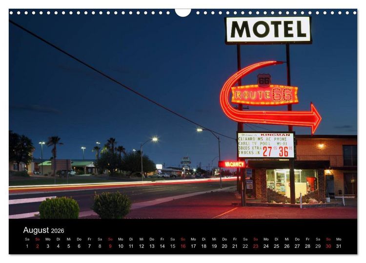 Produktbild: Route 66 im S&uuml;dwesten (Wandkalender 2026 DIN A3 quer), CALVENDO Monatskalender