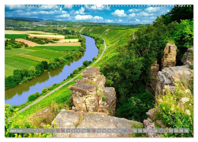 Produktbild: Region Stuttgart im Fokus (Wandkalender 2026 DIN A2 quer), CALVENDO Monatskalender