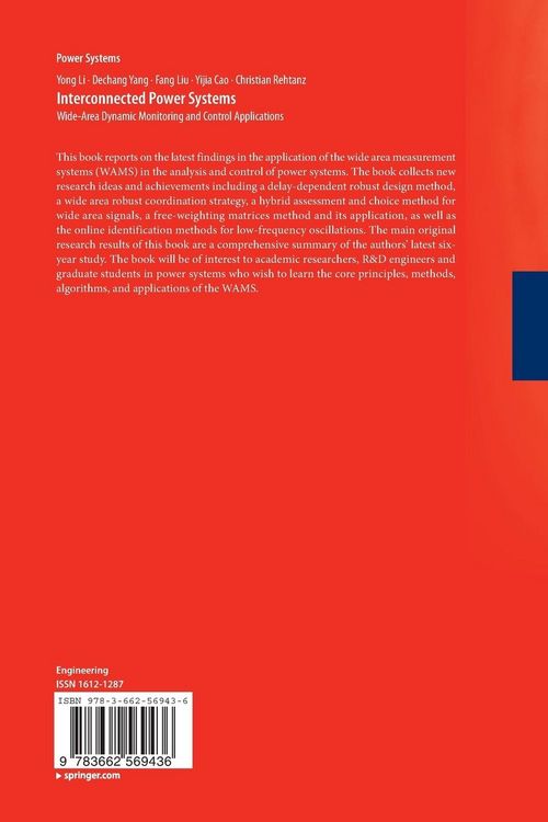 Produktbild: Interconnected Power Systems