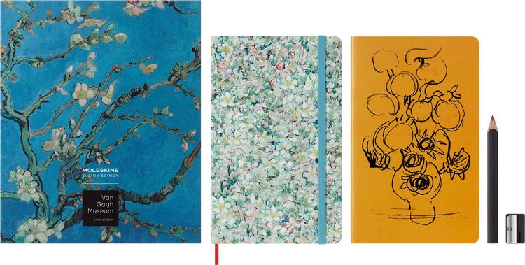 Produktbild: Moleskine Limited Edition Notebook Van Gogh Set, Large, Ruled, Hard Cover (5 x 8.25)