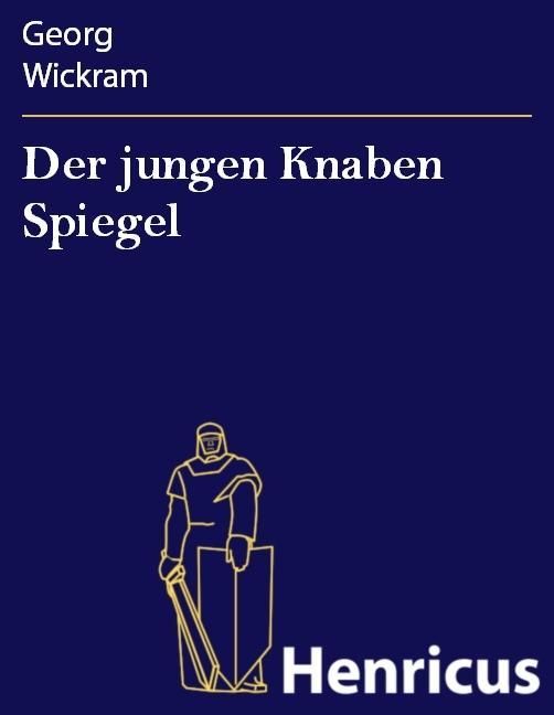 Produktbild: Der jungen Knaben Spiegel
