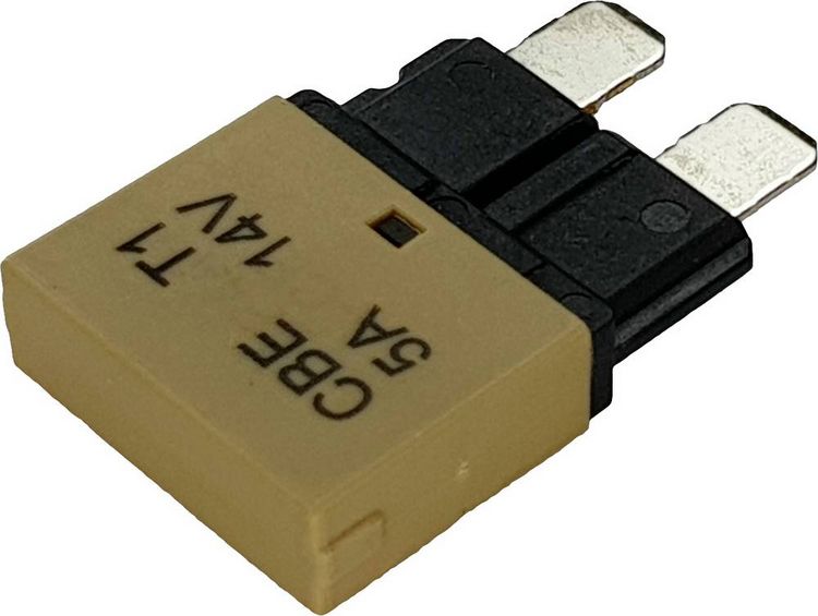 Produktbild: Hansor CBE1-0514 Sicherungsautomat Standard Flachsicherung 5A Hellbraun 1St.
