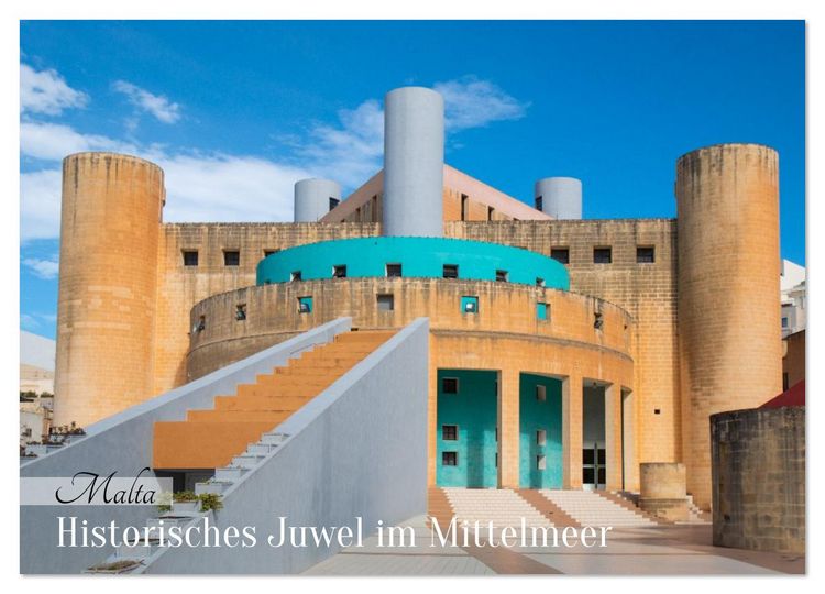 Produktbild: Malta &ndash; Historisches Juwel im Mittelmeer (Wandkalender 2026 DIN A2 quer), CALVENDO Monatskalender