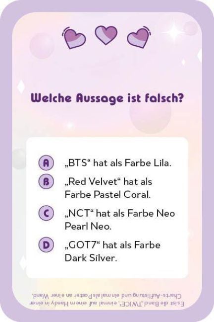 Produktbild: Kartenspiel: Das ultimative K-Pop-Quiz