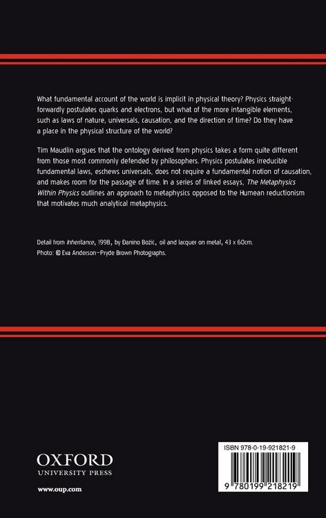 Produktbild: The Metaphysics Within Physics