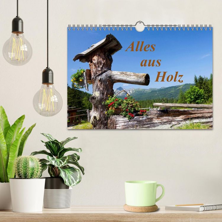 Produktbild: Alles aus Holz (Wandkalender 2026 DIN A4 quer), CALVENDO Monatskalender