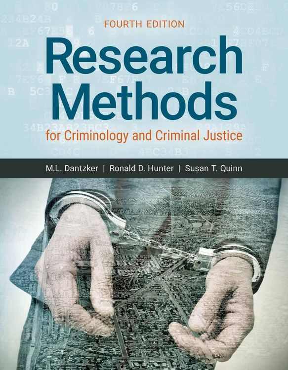 Produktbild: RESEARCH METHODS FOR CRIMINOLOGY & CRIMINAL JUSTICE 4E