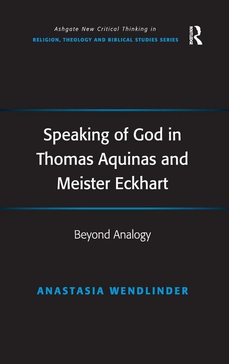 Produktbild: Speaking of God in Thomas Aquinas and Meister Eckhart