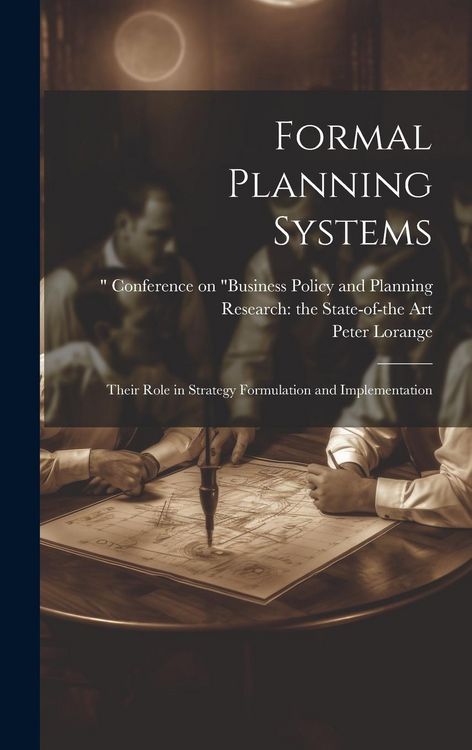 Produktbild: Formal Planning Systems