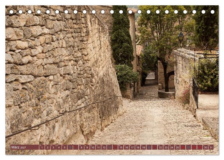 Produktbild: Frankreich. Ein Streifzug durch die D&ouml;rfer der franz&ouml;sischen Provence (Tischkalender 2027 DIN A5 quer), CALVENDO Monatskalender