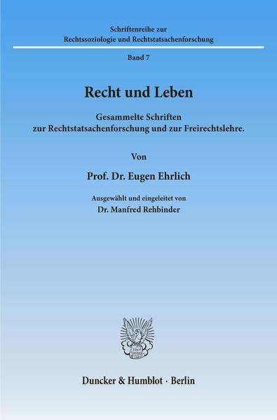 Produktbild: Recht und Leben.