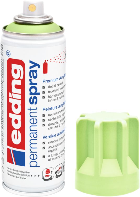 Produktbild: 5200 Permanent Spray, pastellgr&uuml;n matt, 200ml Premium Acryllack