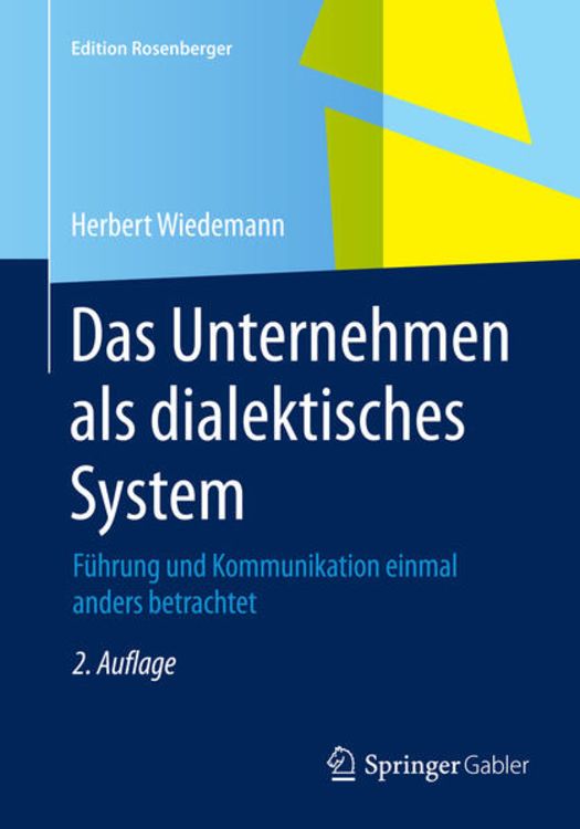 Produktbild: Das Unternehmen als dialektisches System