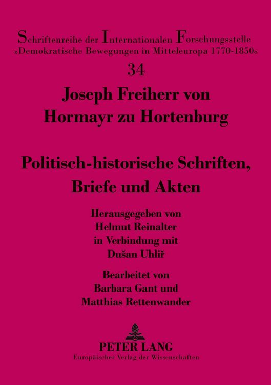 Produktbild: Politisch-historische Schriften, Briefe und Akten