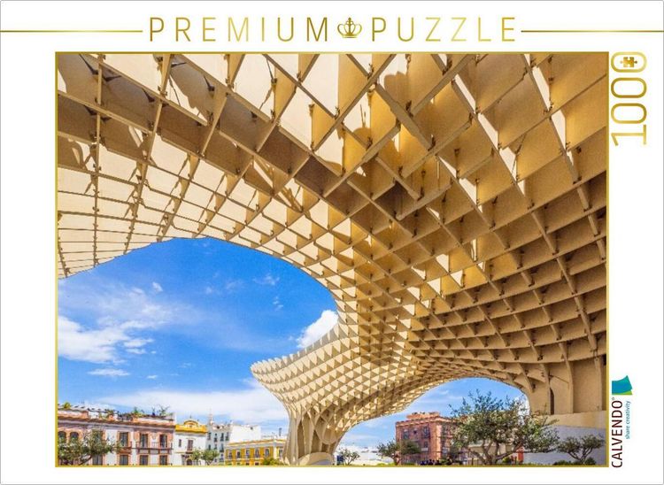 Produktbild: CALVENDO Puzzle Metropol Parasol in Sevilla | 1000 Teile Lege-Gr&ouml;&szlig;e 64x48cm Foto-Puzzle f&uuml;r gl&uuml;ckliche Stunden