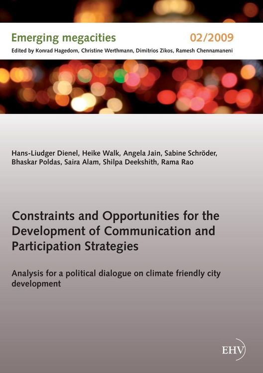 Produktbild: Constraints and Opportunities for the Development of Communication and Participation Strategies
