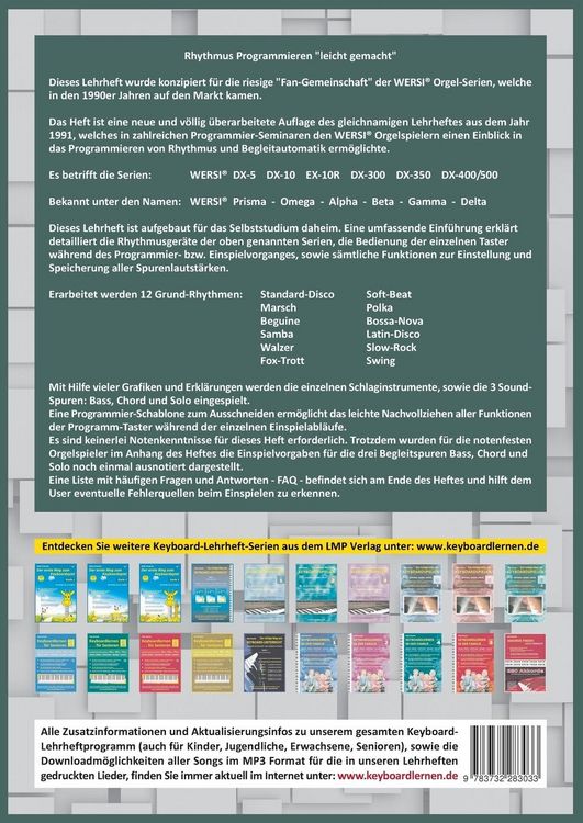 Produktbild: Rhythmus Programmieren leicht gemacht