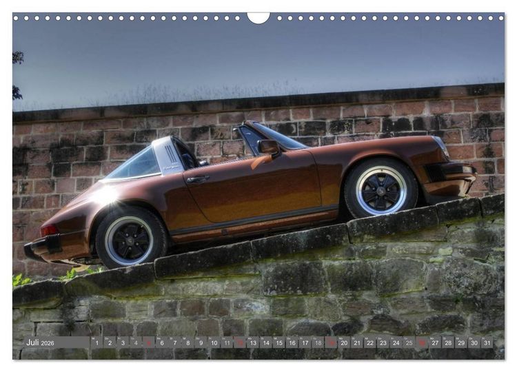 Produktbild: Porsche 911SC - zwei starke Typen (Wandkalender 2026 DIN A3 quer), CALVENDO Monatskalender