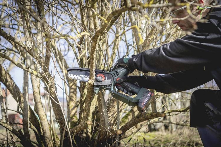 Produktbild: Metabo 600856850 Geh&ouml;lzs&auml;ge ohne Akku, ohne Ladeger&auml;t Schwertl&auml;nge 150mm