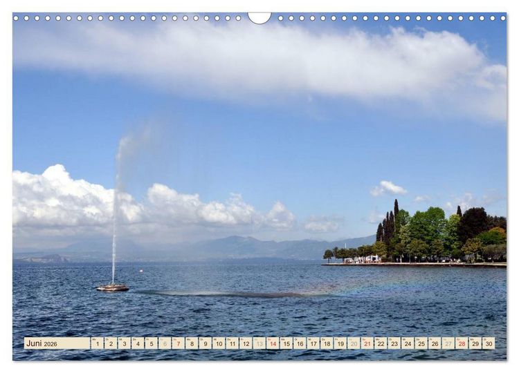 Produktbild: Impressionen vom Gardasee (Wandkalender 2026 DIN A3 quer), CALVENDO Monatskalender