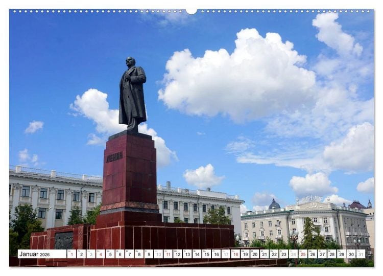 Produktbild: LENIN LEBT - Bilder einer Ikone (Wandkalender 2026 DIN A2 quer), CALVENDO Monatskalender