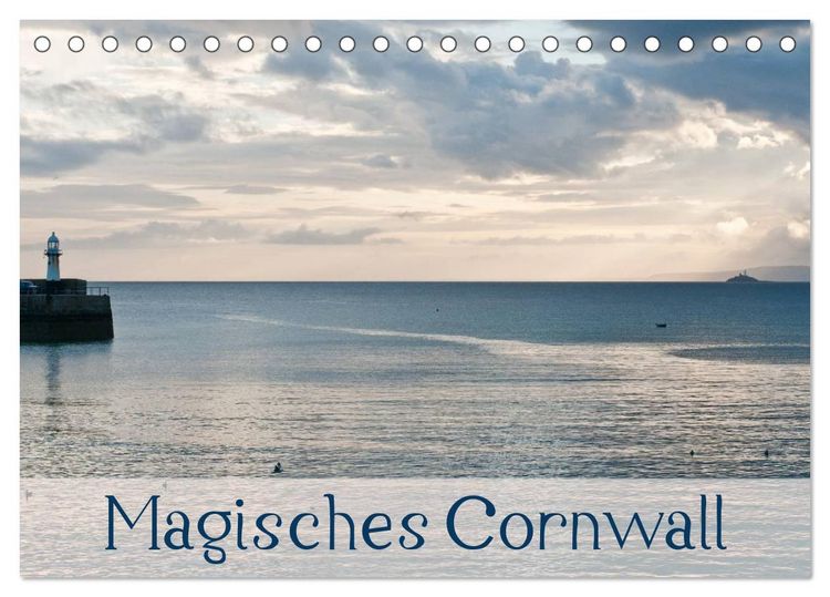 Produktbild: Magisches Cornwall (Tischkalender 2026 DIN A5 quer), CALVENDO Monatskalender
