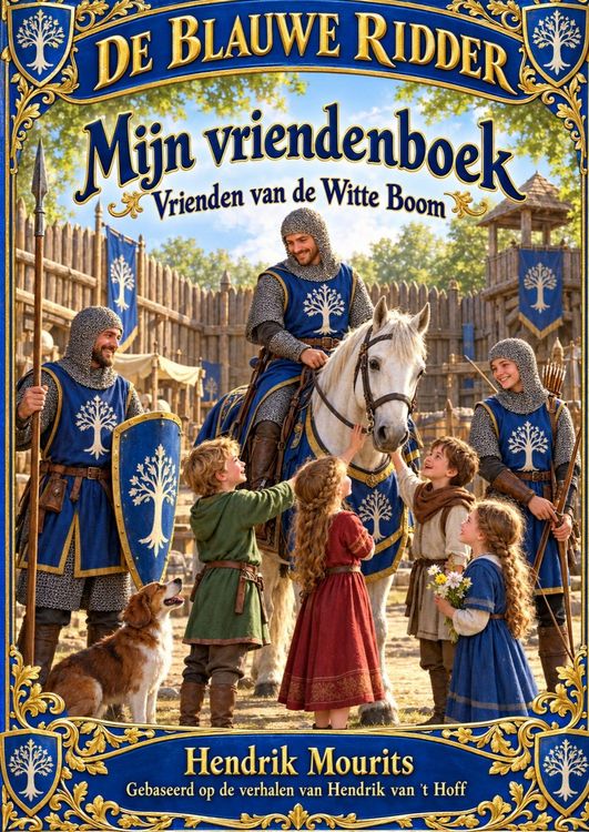 Produktbild: De blauwe Ridder, Mijn vriendenboekje - Vrienden van de Tilatse soldaten