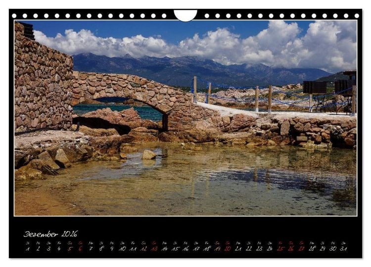 Produktbild: Korsika - Insel rauer Sch&ouml;nheit (Wandkalender 2026 DIN A4 quer), CALVENDO Monatskalender