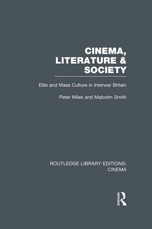 Produktbild: Cinema, Literature & Society